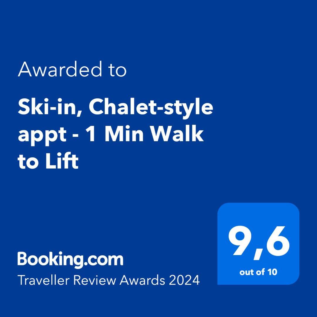 Ski-In, Chalet-Style Appt Central Verbier - 1 Min Walk To Lift Экстерьер фото